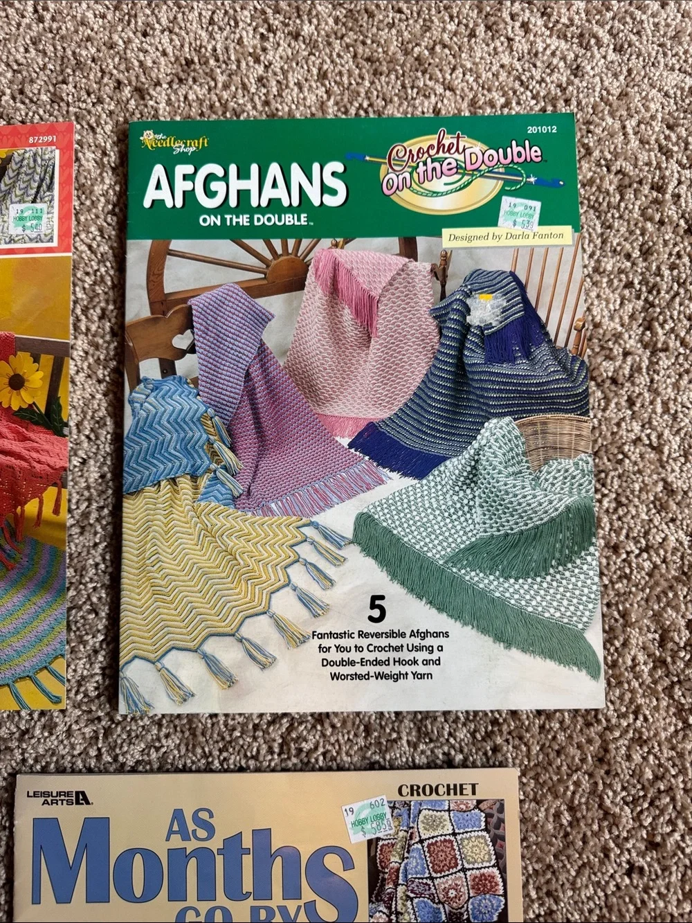 Lot of 4 Vintage Leisure Art Booklets
